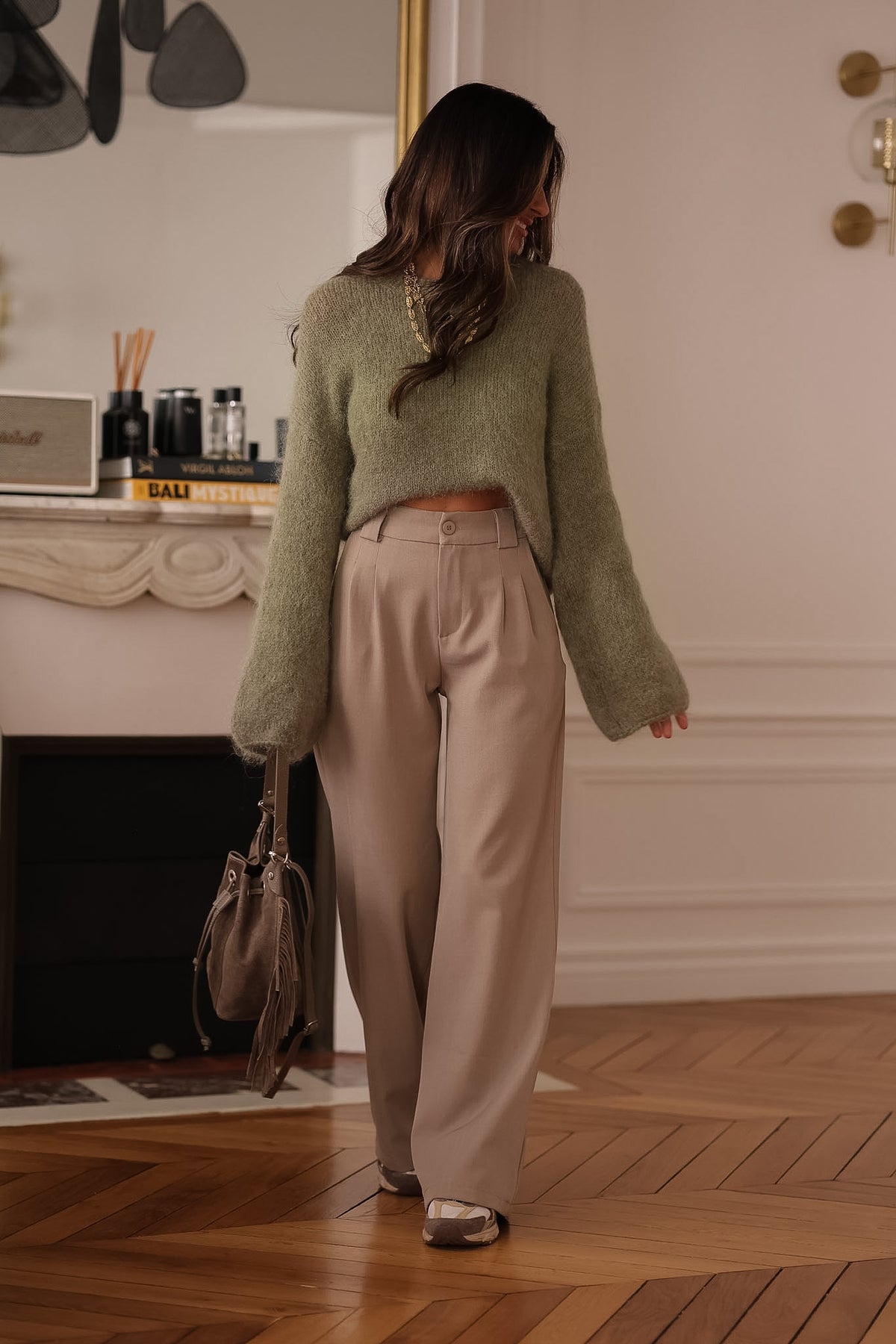 Pantalon Eddie beige