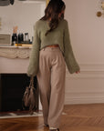 Pantalon Eddie beige