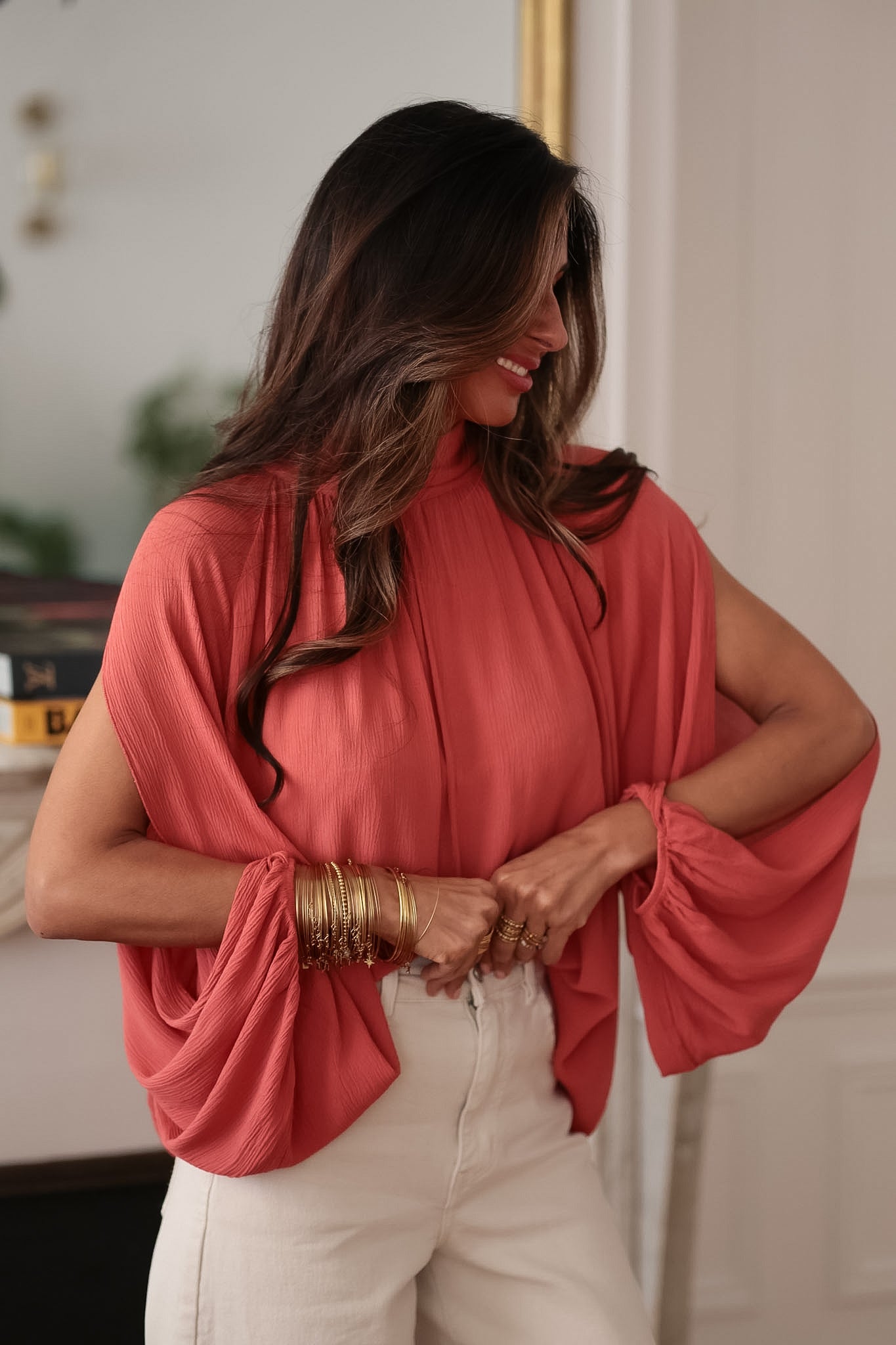 Blouse Jess terracotta