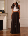 Pantalon Alban choco