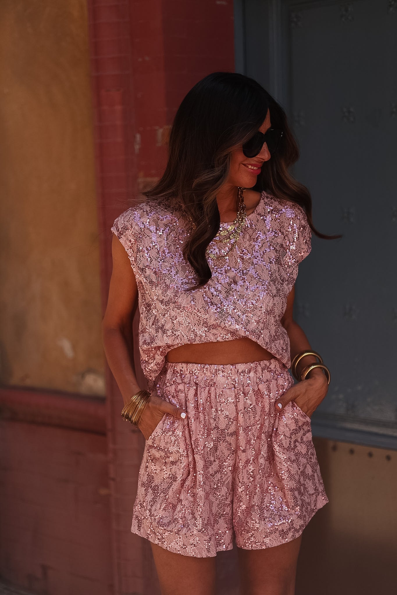 Ensemble Havana rose