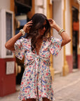 Combi-short Kate bleue