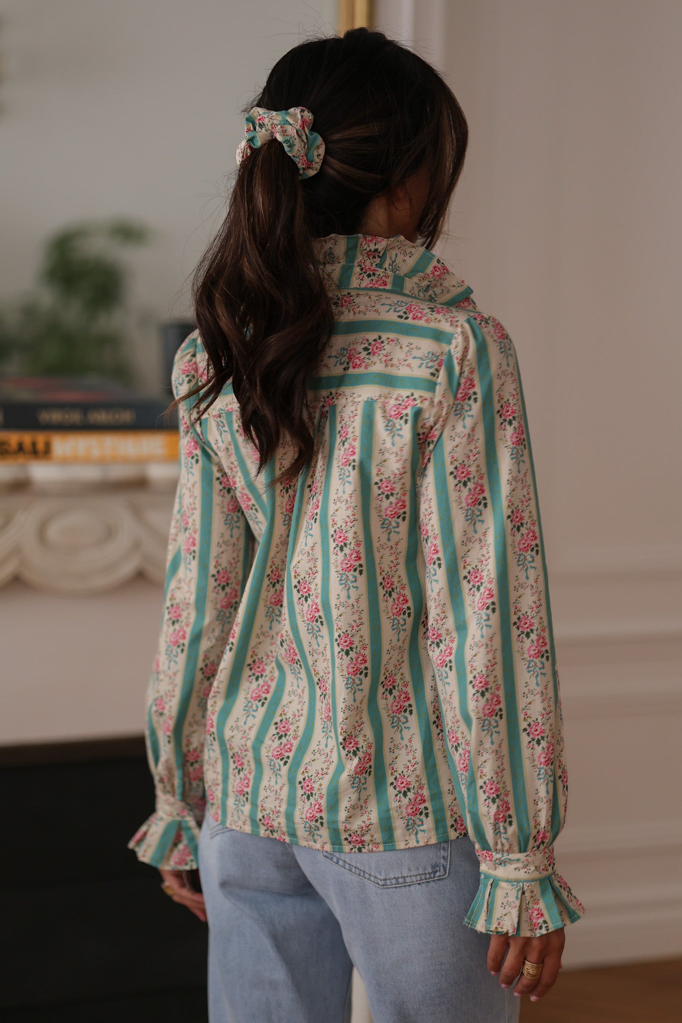 Chemise Lya verte