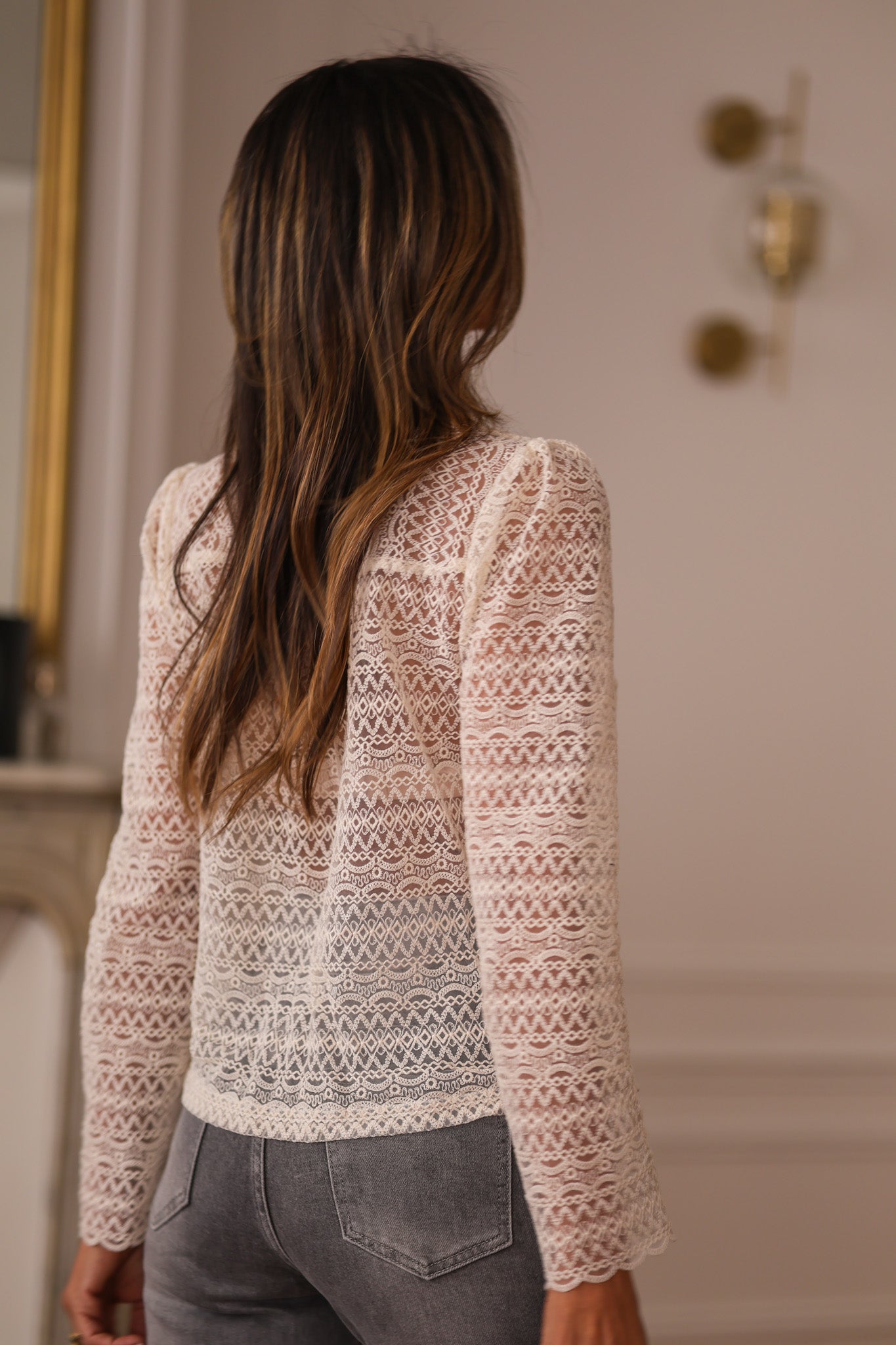 Blouse Margot écrue