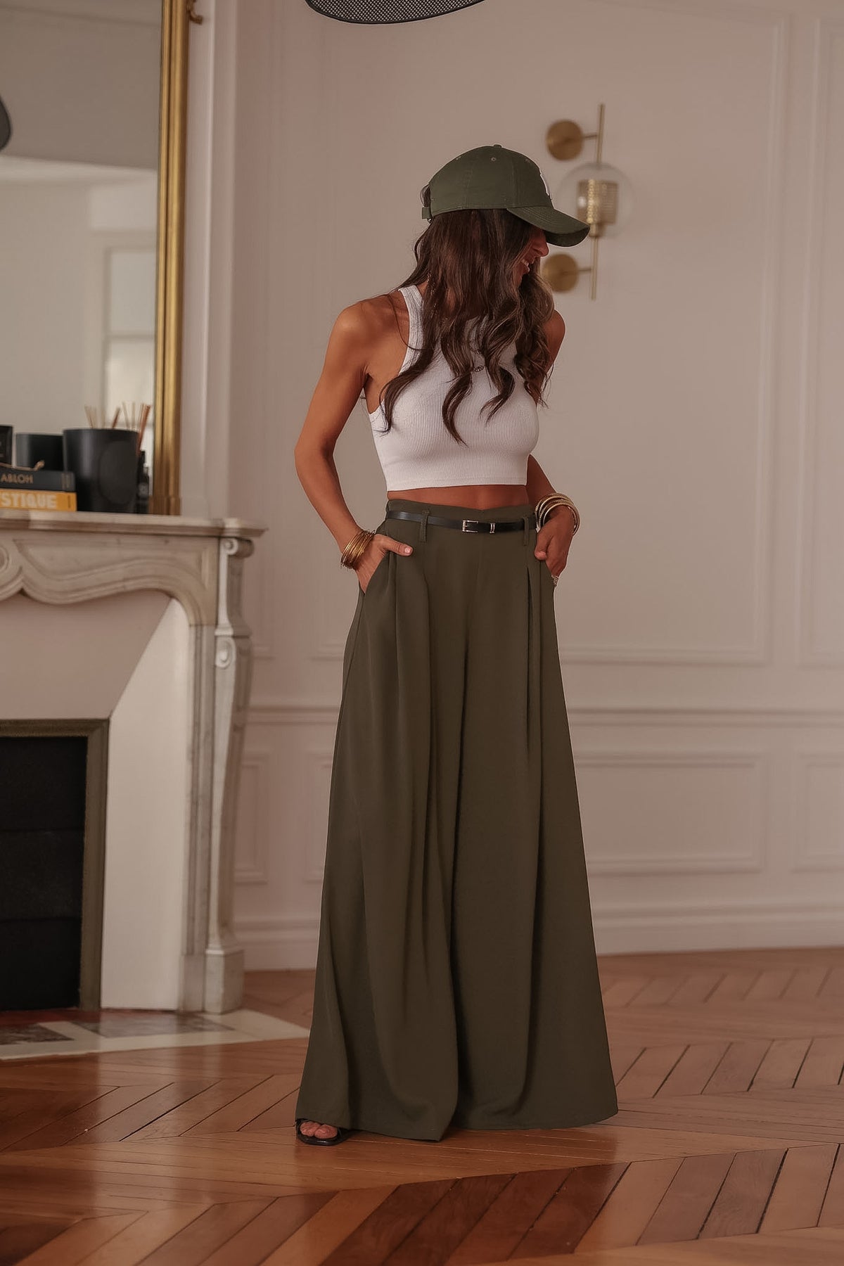 Pantalon Alban kaki