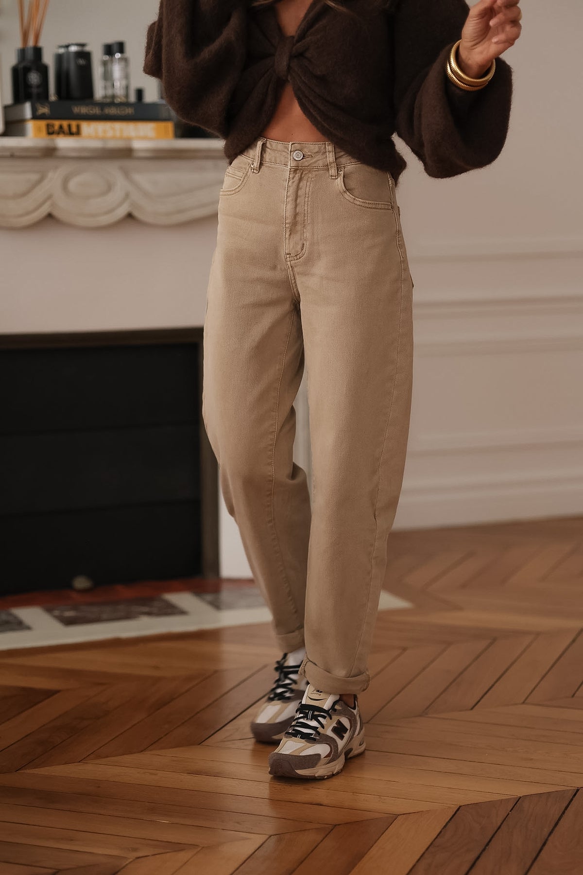 Jean Octave beige foncé