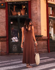Robe Tessa choco
