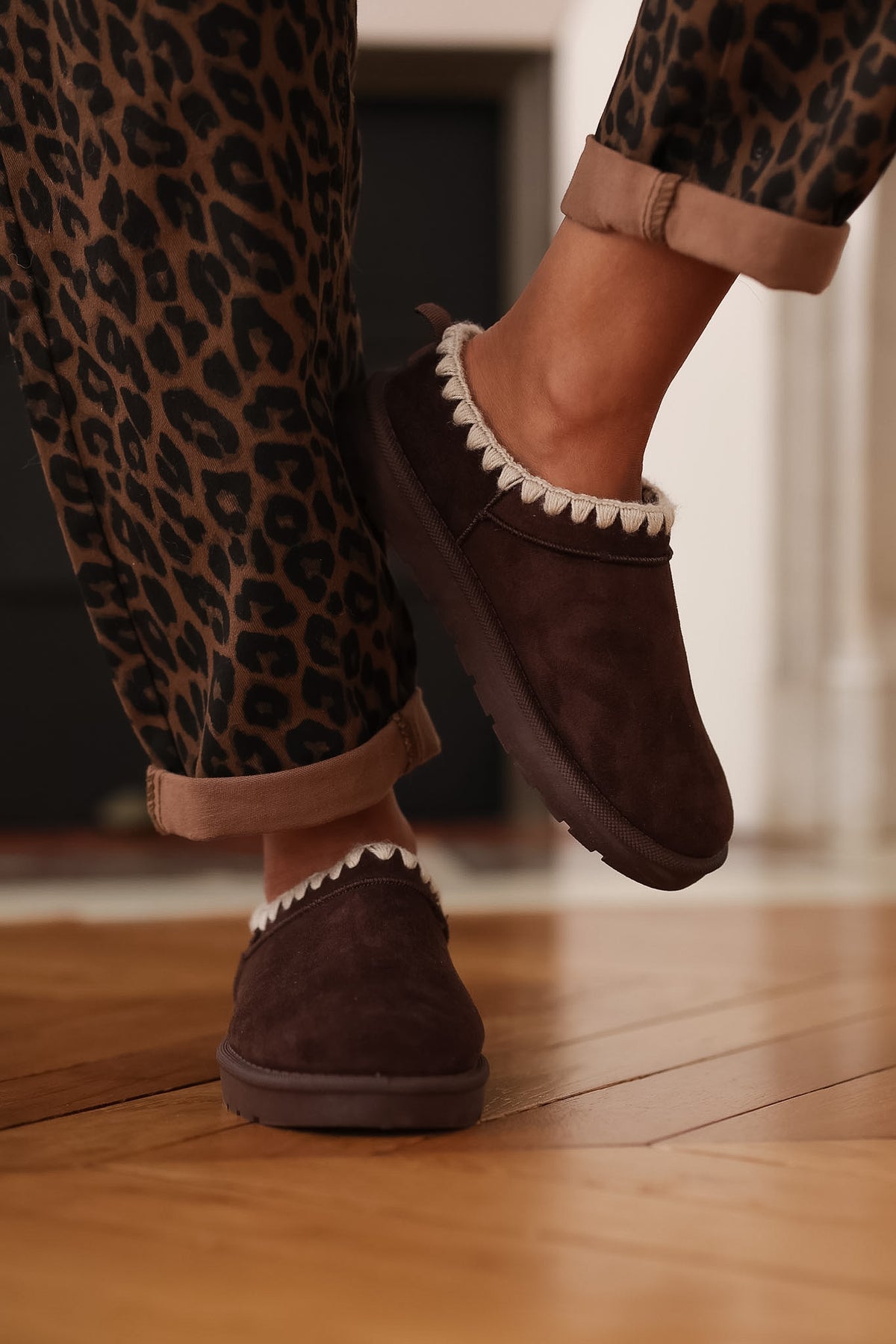Chaussons Dune choco