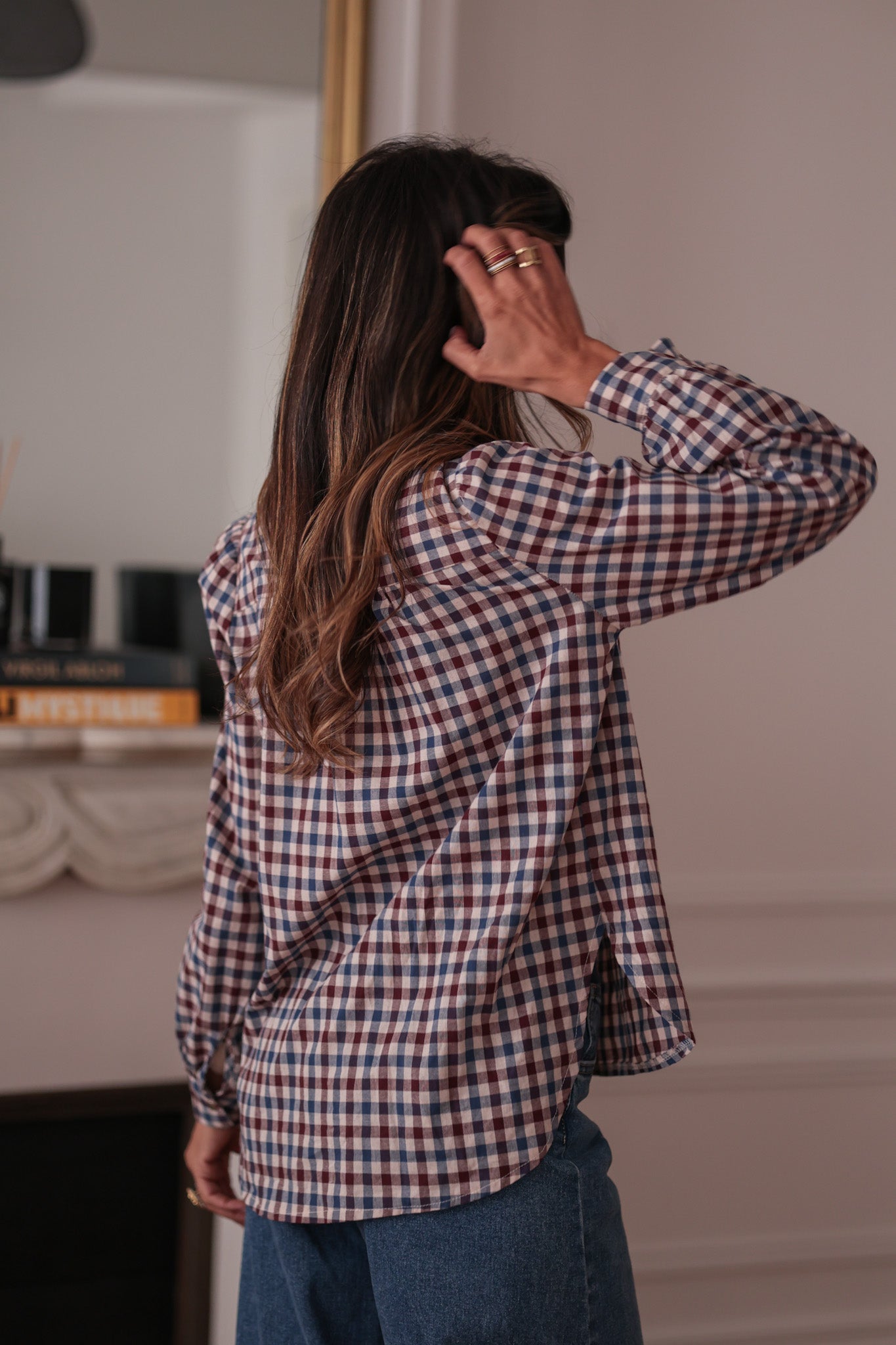 Chemise Ninon à carreaux