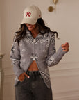 Gilet Bandana gris