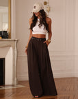Pantalon Alban choco