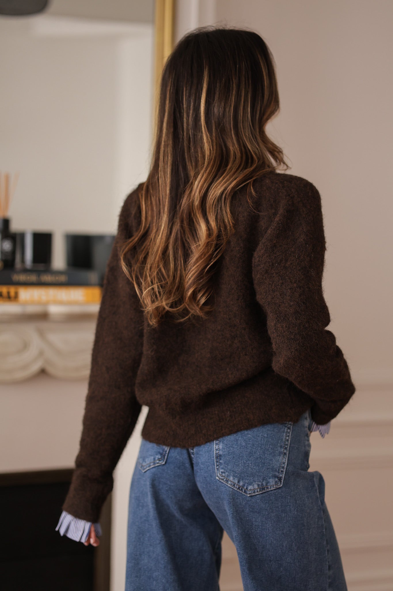 Pull Gaspard marron