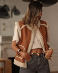 Gilet Hoxton camel