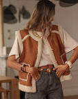Gilet Hoxton camel