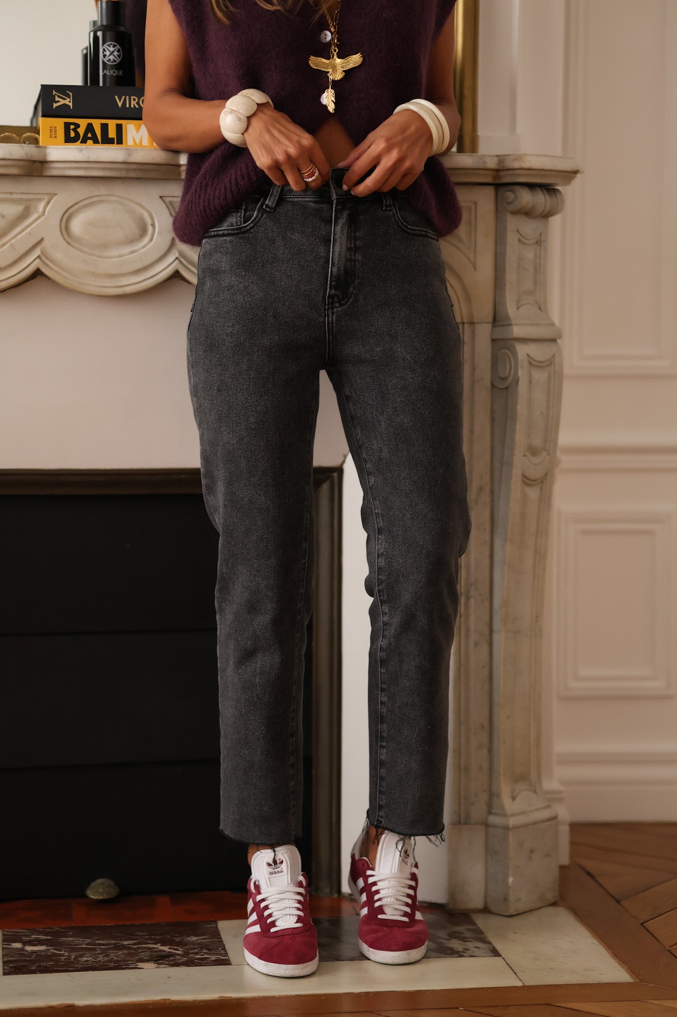 Jean Lois gris foncé
