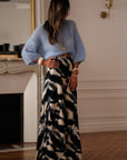 Jupe Célestine bleue