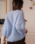 Pull Émera bleu ciel