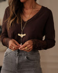 Pull Salomé choco