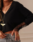 Pull Salomé noir