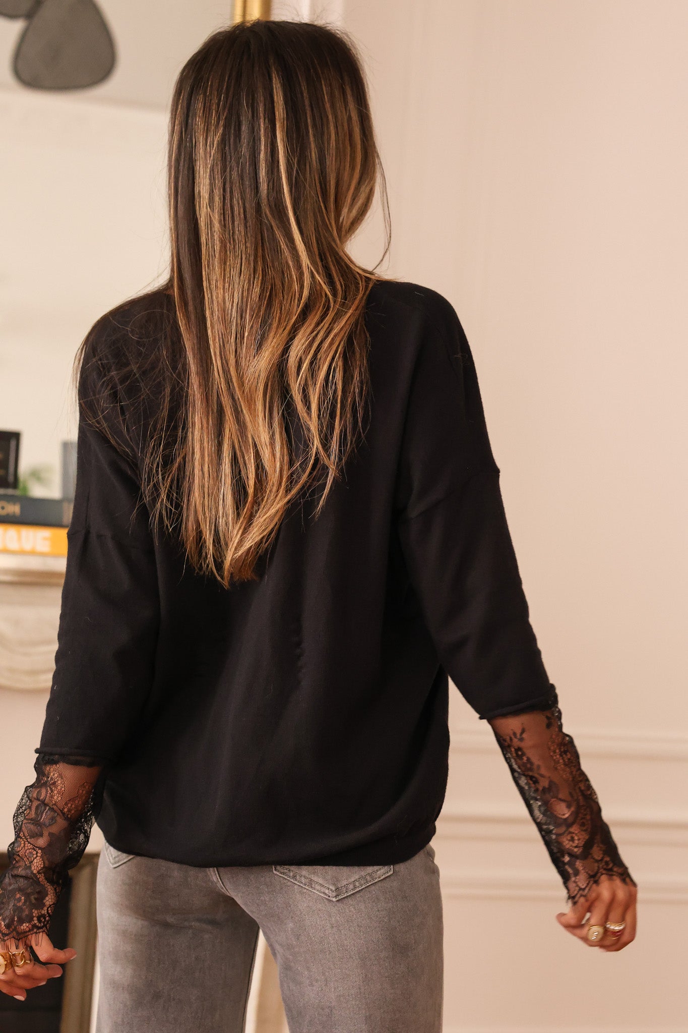 Pull Salomé noir