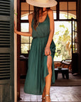 Robe Séréna vert canard