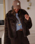 Veste Vélia choco