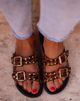 Sandales Léopard