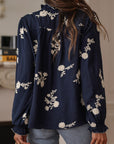 Blouse Ava bleu marine