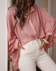 Blouse Ella rose clair