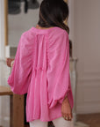 Blouse Ella rose fuchsia