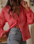 Blouse Erika rouge