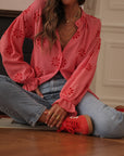 Blouse Erika rouge