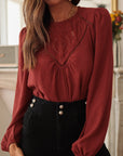 Blouse Manola terracotta