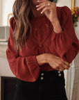 Blouse Manola terracotta