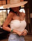 Bustier Bella blanc