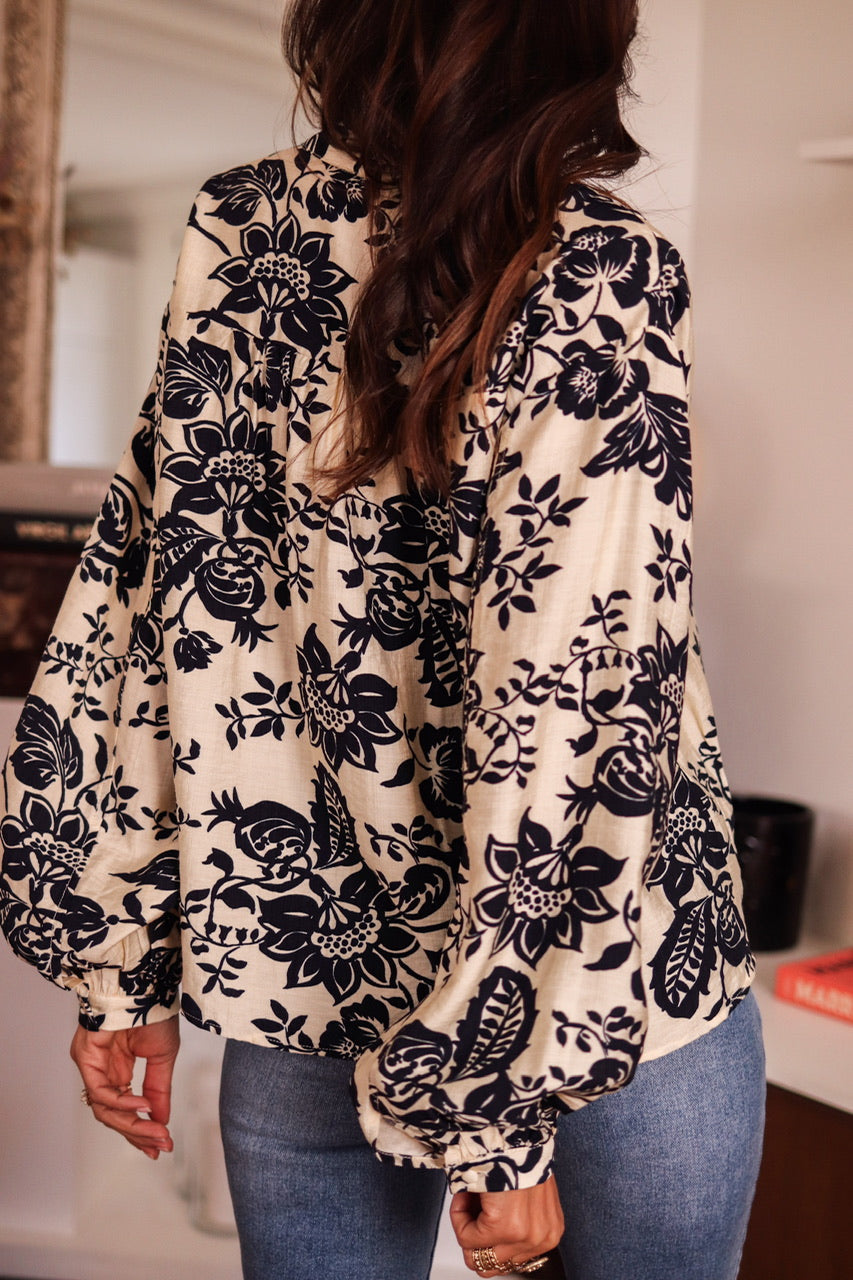 Blouse Beth marine