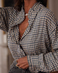 Chemise Gloria bleue