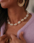 Collier Inaya écru