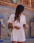 Combi-short Anja écru