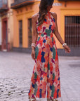 Combi-pantalon Maribel fleurs
