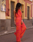Combi-pantalon Maribel Orange