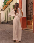 Combi-pantalon Marilou écru