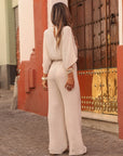 Combi-pantalon Marilou écru