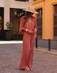 Combi-pantalon Marilou terracotta