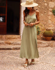 Robe Jess kaki clair