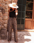 Pantalon Amélia léopard