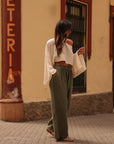 Pantalon Vega kaki