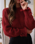 Pull Caly bordeaux