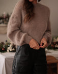 Pull Daisy taupe