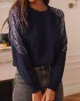 Pull Orane bleu marine